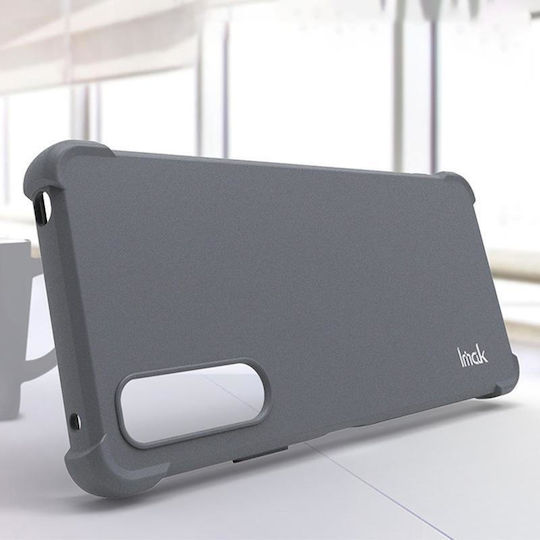All-inclusive Shockproof Airbag Back Cover Σιλικόνης Γκρι (Xperia 10 IV)