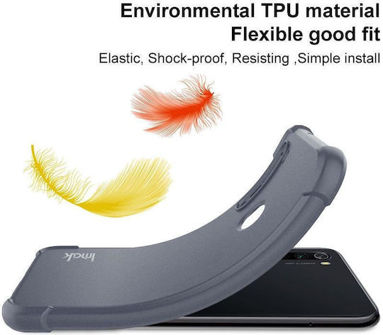 All-inclusive Shockproof Airbag Back Cover Σιλικόνης Γκρι (Xperia 10 IV)