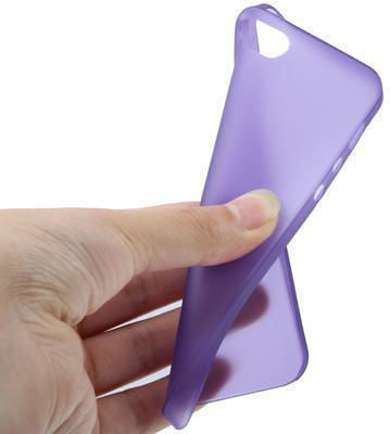 Ultra Thin Back Cover Πλαστικό 0.3mm Μωβ (iPhone 5/5s/SE)