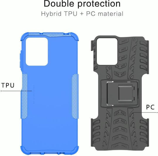 Задна корица Силикон / Пластмаса Червен (Moto G23)