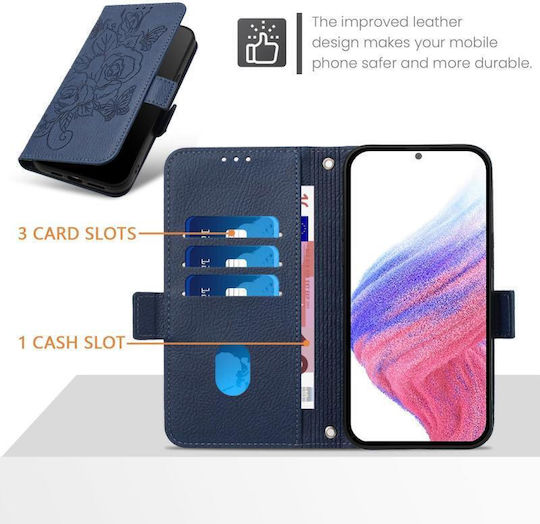 Back Cover Piele / Piele artificială / Silicon cu Curea Roz (Honor 20 Lite)