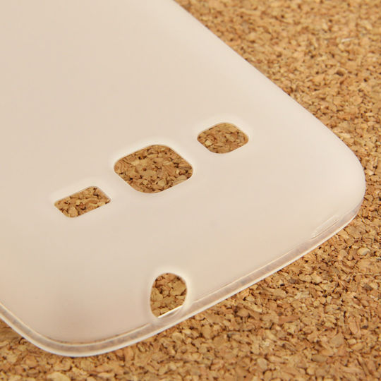 Translucent Frosted Back Cover Silicone Transparent (Samsung Galaxy Express 2)