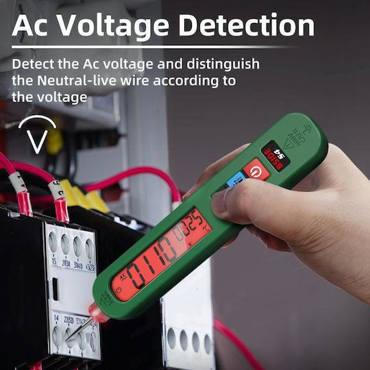 Детектор На Напрежение Bside AC С Обхват На Измерване 3.7 - 300V Със Зумер