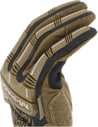 Mechanix Wear M Pact Brown XXL Γάντια Εργασίας Καφέ Συνθετικού Δέρματος