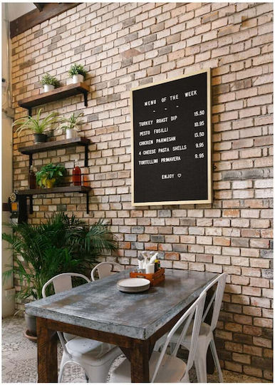 Securit Wand-Kreidetafel 80x60cm