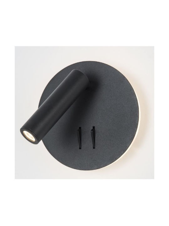 Home Lighting Bonnie Единично LED Топло бяло Спот в Черен Цвят