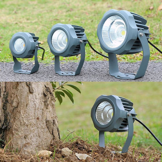 Cob Εξωτερική Στεγανός Προβολέας LED 30W Θερμό Λευκό IP65