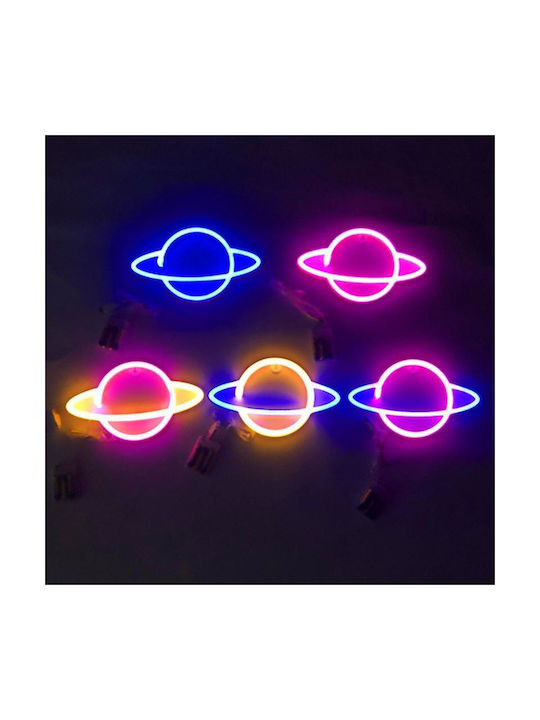 Planet Planet Decorative Lamp Blue
