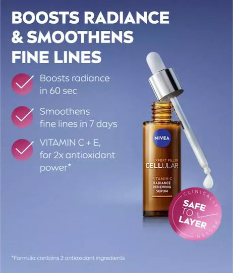 Удобна Опаковка Стягане На Кожата Nivea Hyaluron Cellular Filler