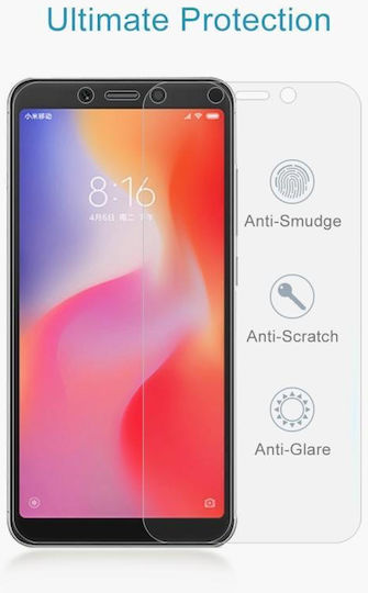 9h 2.5D 0.26mm Tempered Glass (Redmi 6/6a)
