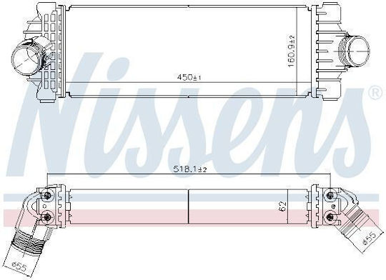 Nissens Intercooler Compressor