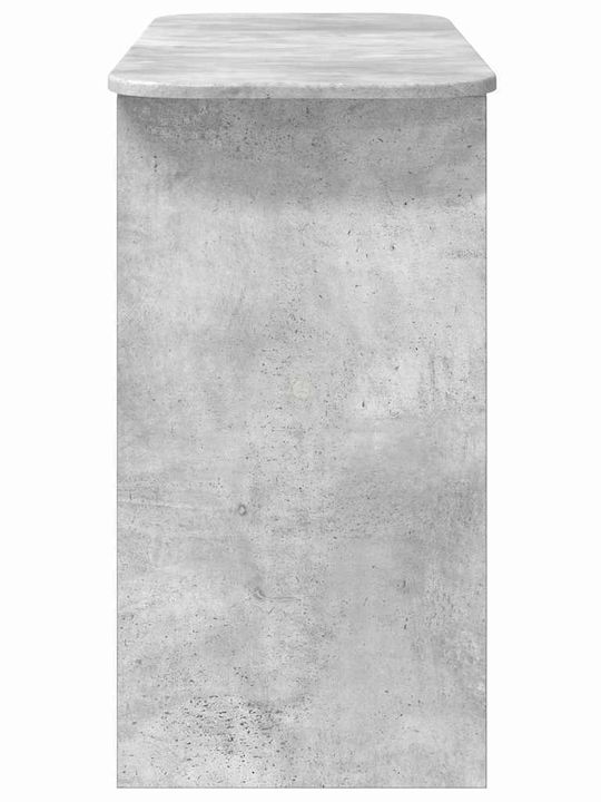 Конзолна маса Дървена Сив Д93xШ40xВ75cm