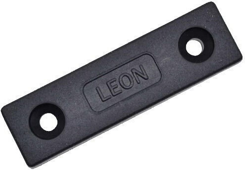 Leon Fine Foods Plastic Furniture Leg Suitable for Table / Small Table 5.3x1.8cm Black