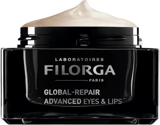 Filorga Global-repair Advanced Cremă Antirid Pentru Conturul Ochilor și Buze 15 Ml