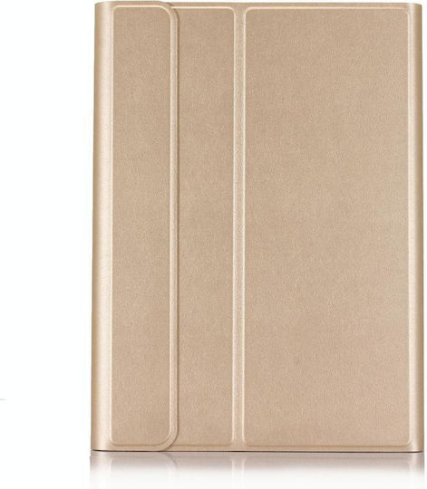 Flip Cover Cu Tastatură În Engleză SUA Auriu Samsung Galaxy Tab S6