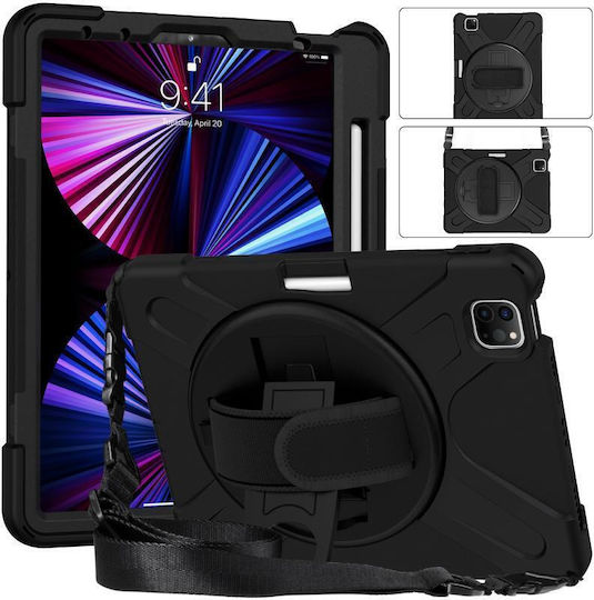 Flip Cover Negru Neagră (iPad Pro 2018 11" / iPad Pro 2020 11" / iPad Pro 2021 11" / iPad Pro 2022 11'')