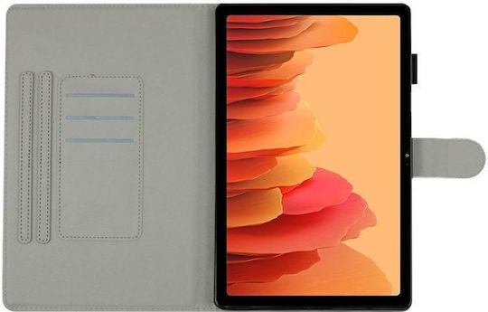 Флип Капак Издръжлив с Клавиатура Бяла (Samsung Galaxy Tab A7 Lite T220)