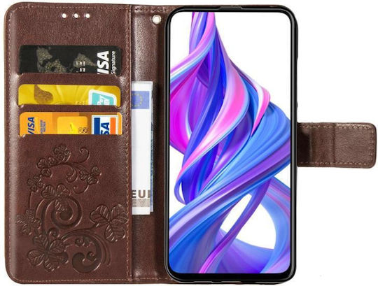 Holder Wallet Leather Brown (Honor 9X Pro)