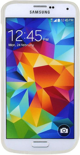 Texture Back Cover Σιλικόνης / Πλαστικό Διάφανο (Galaxy S5 mini)