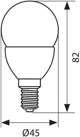 Vivalux LED Bulb 3.5W for Socket E14 Warm White 260lm