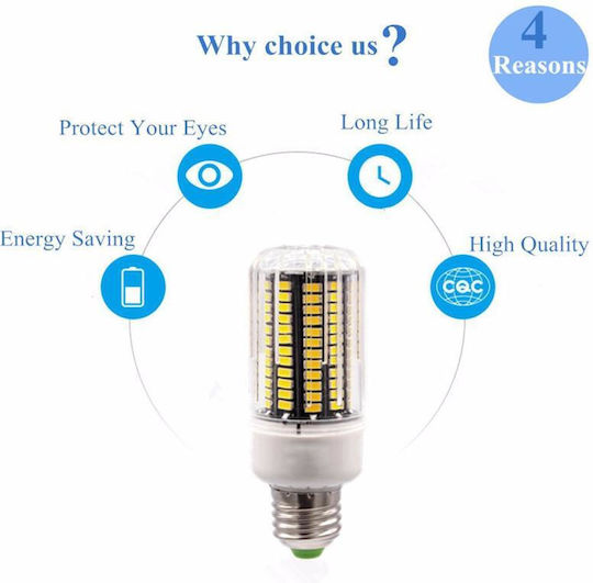 Крушка LED крушки 12W за фасунга E27 Топло бяло 1100лм 6бр
