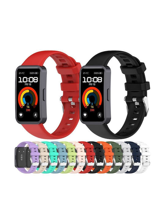 Λουράκι Σιλικόνης Πράσινο (Huawei Band 9, Huawei Band 8)