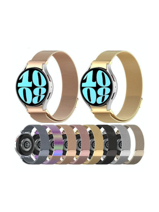 Strap Stainless Steel Pink (Samsung Galaxy Watch FE 40mm)