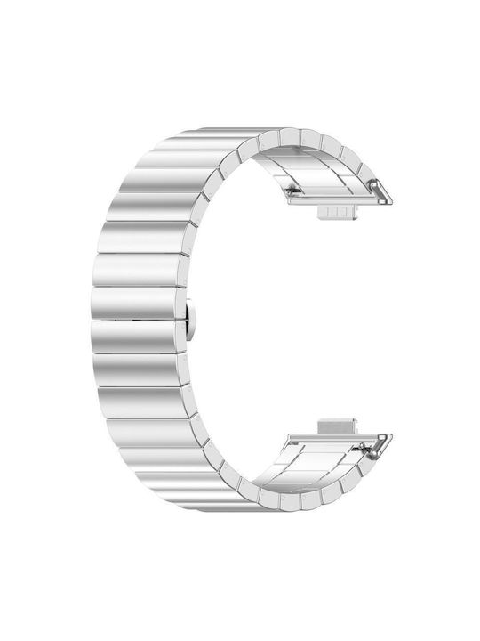 Huawei Watch Fit3 Ein Perle Rostfreier Stahl Silber