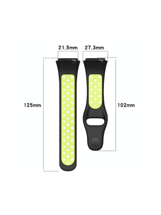 Redmi Watch 3 Lite Watch 3 Active Two Colors Silicone Watch Band Teal White