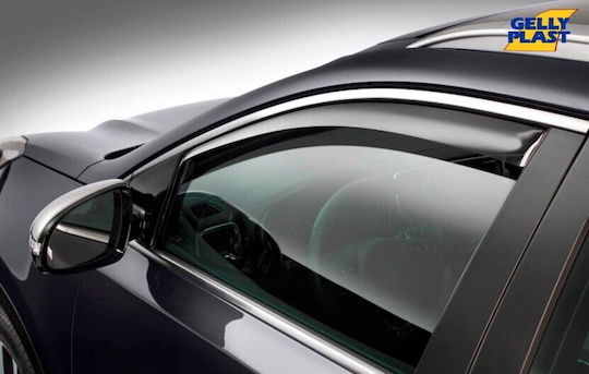 Gelly Plast Σετ Ανεμοθραύστες Μπροστινοί για Toyota Starlet 85-90 2D 2τμχ