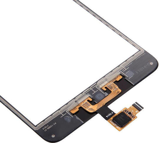 Μεσαίο Πλαίσιο Schwarz für Xiaomi Redmi Note 4