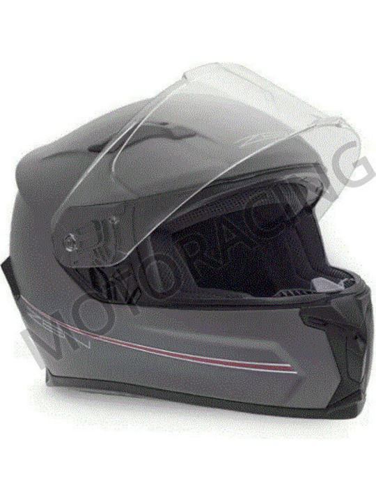 Zen ZN-883 Titanium mate Cască Moto Față întreagă