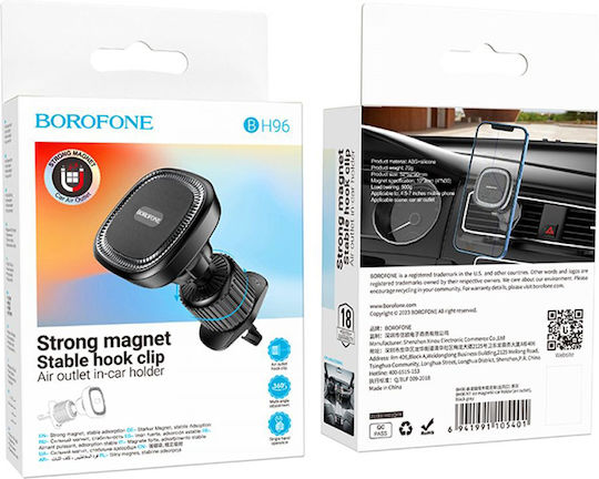 Borofone BH96 Car Mobile Mount with Magnet Black