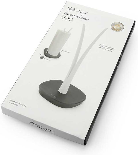 Vialli Design Suport pentru prosoape de hârtie Plastică Albă
