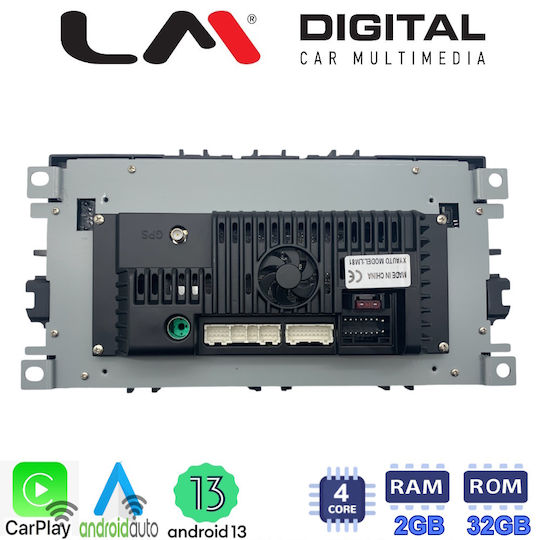 LM Digital Car Audio System for Ford Focus / Mondeo / Galaxy / S-Max 2007>2013 (Bluetooth/USB/WiFi/GPS/Apple-Carplay/Android-Auto)