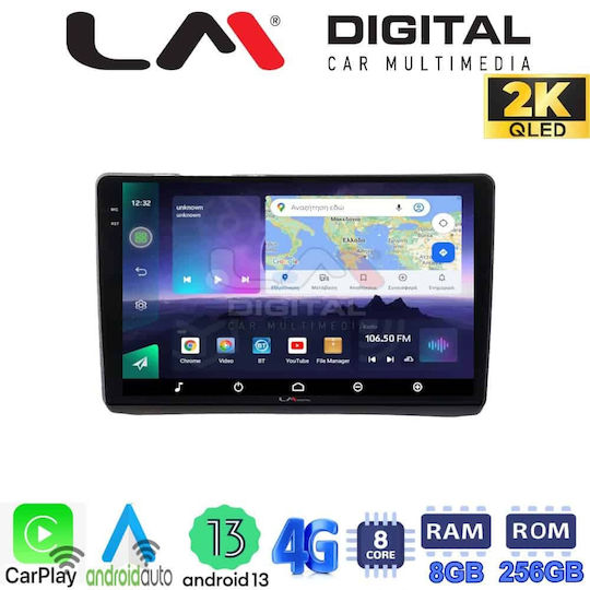 LM Digital Car Audio System for Opel Vivaro Renault Trafic Nissan Primastar 2002 >2009 (Bluetooth/USB/WiFi/GPS/Apple-Carplay/Android-Auto)