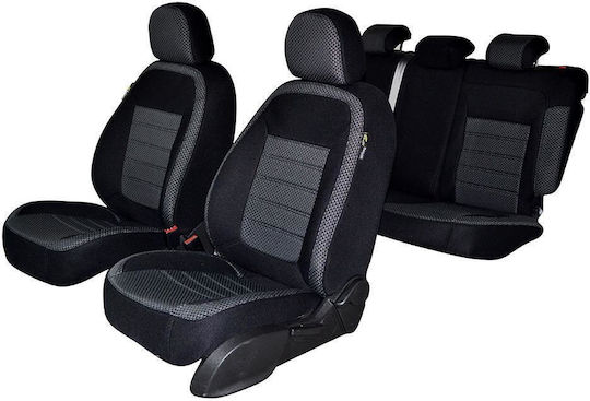 Umbrella Set De Huse Pentru Scaune Auto Nissan Qashqai 2014-2017 Negre