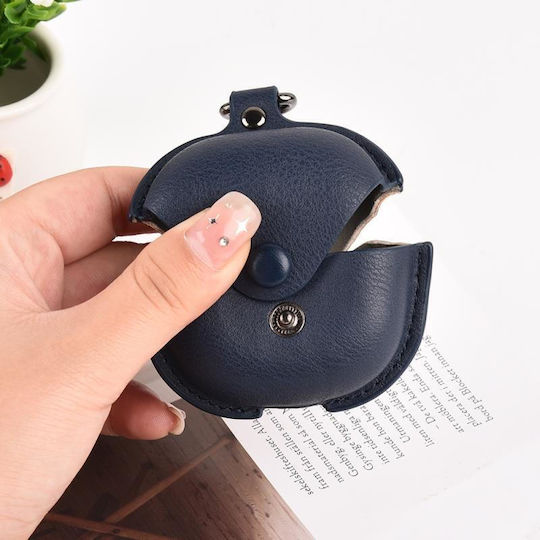 Carcasă de protecție cu cârlig maro pentru căști Samsung Galaxy Buds Live Pro din piele TWS