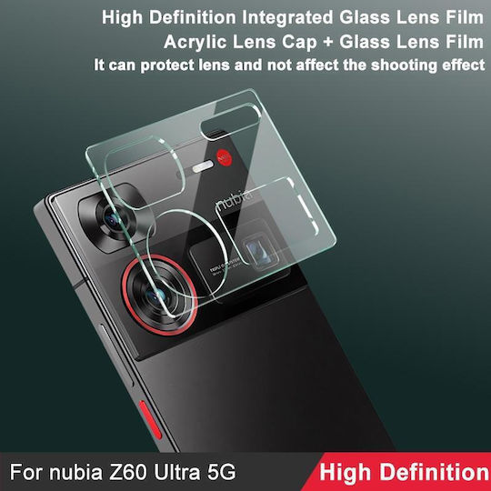 Πίσω Φακό Προστασία Κάμερας Tempered Glass Διάφανο για το ZTE nubia Z60 Ultra 5G