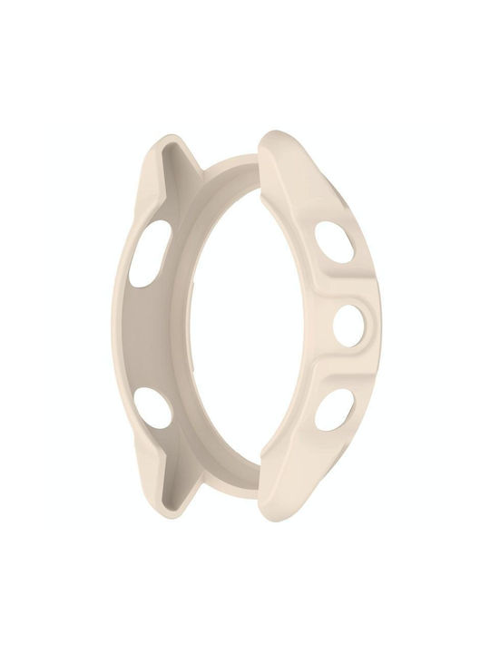 Forerunner Carcasă de Plastic cu Sticlă în culoarea Alb pentru Garmin Forerunner 265