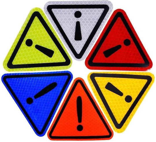 Car Tail Triangle Reflective Car Stickers Car Stickers Car Stickers Car Stickers Warning Warning Danger Blue Car Stickers