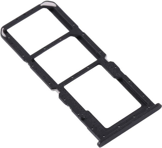 Υποδοχή Κάρτας Sim A32 Μαύρο για Galaxy A53 OPPO A32, A53 4G, A33 2020, A53s, A11s PDVM00