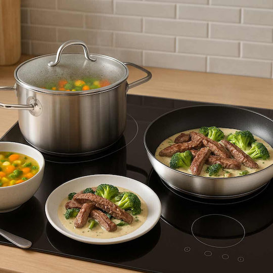 Gastroback Vas pentru Fondue Electric din Oțel Inoxidabil Gri 28buc
