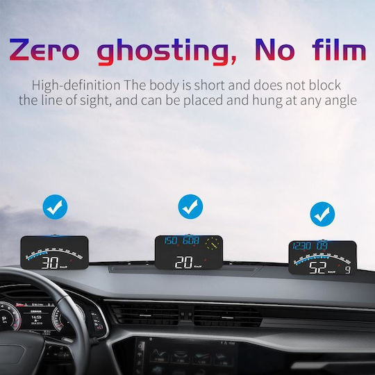 Windshield Car DVR, 5.5" Display