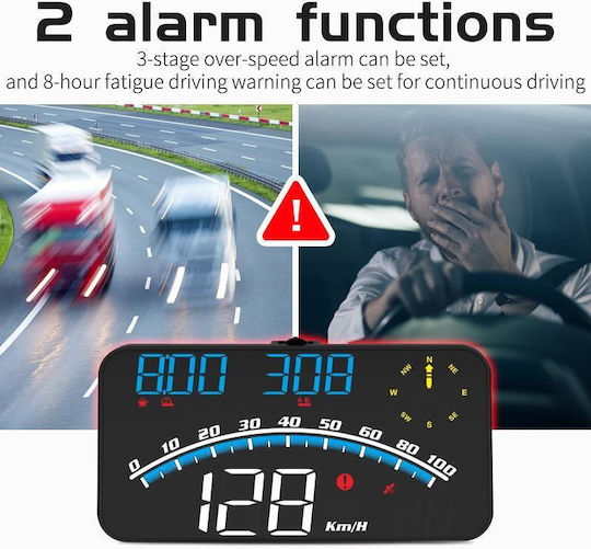Windshield Car DVR, 5.5" Display