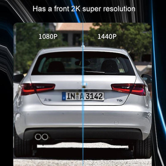 Κάμερα DVR Αυτοκινήτου 1440P Wi-Fi