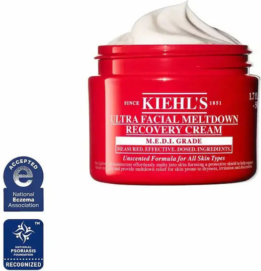 Light Regenerating Cream Kiehl's Ultra Facial Meltdown Recovery Cream Capacity Ml 50