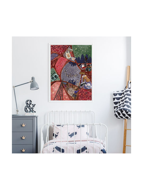Poster Stranger Things Ich Glaube Mv309 21cm x 30cm