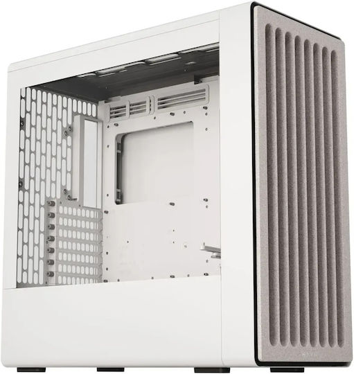 HAVN BF 360 Gaming Midi Tower Computer Case With White Side Window