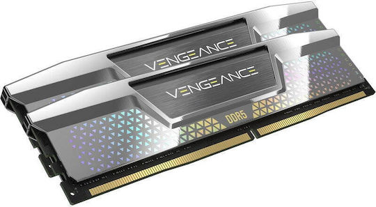 K*o様 48GB (24GBx2) DDR5 1Rx8 PC5-4800S Corsair Vengeance 48GB DDR5 RAM cu 2 module (2x24GB) și Viteză